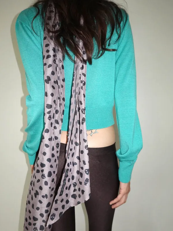 Dalmatian Scarf Mocha