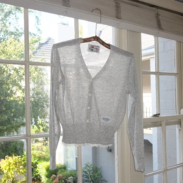 Santorini Cardigan_Melange Gray