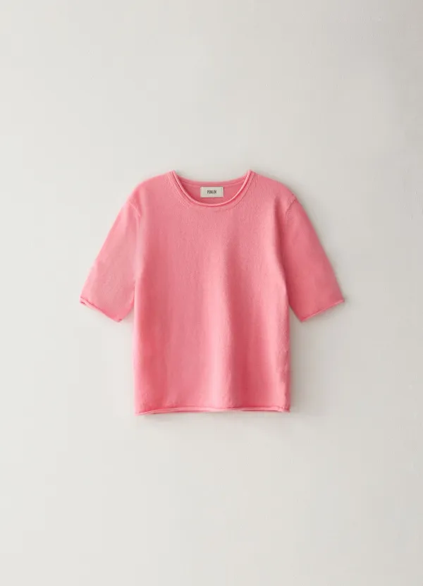 [Limited] Classic Wool T-Shirt - Pink