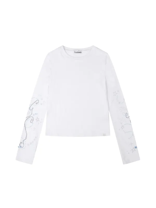 DRAWING LONG SLEEVES [WHITE]