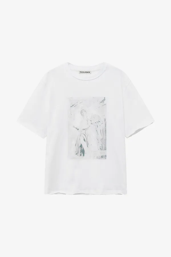 그로테스크 빈티지 티셔츠 WHITE