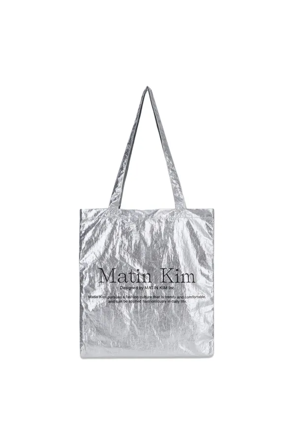 MATIN PALETTE ECOBAG IN SILVER