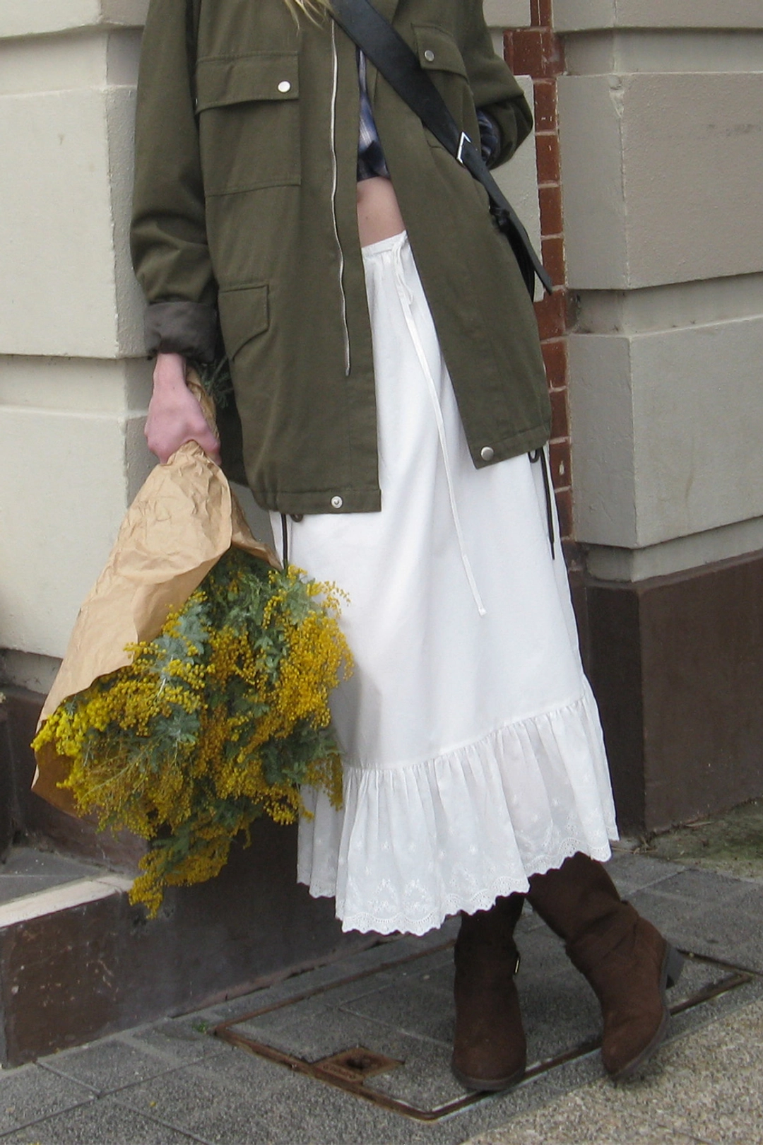 위드아웃썸머 Airy punching skirt 상품 이미지 2