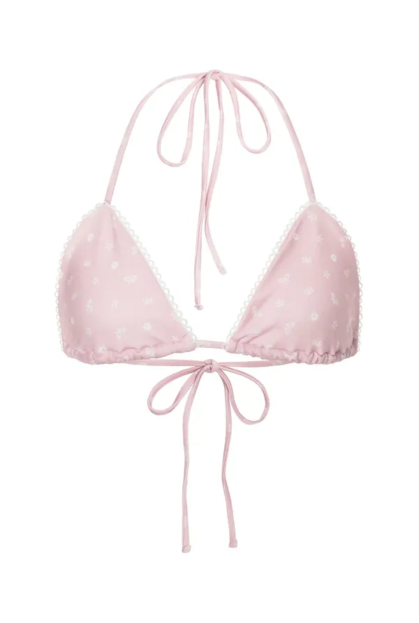 Yogurt triangle bikini