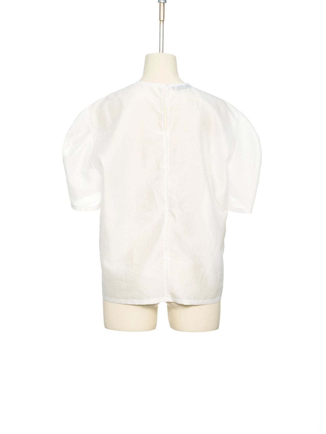 푸쉬버튼 PS26 WHITE CRYING GIRL PRINTED SHEER BLOUSE 상품 이미지 3