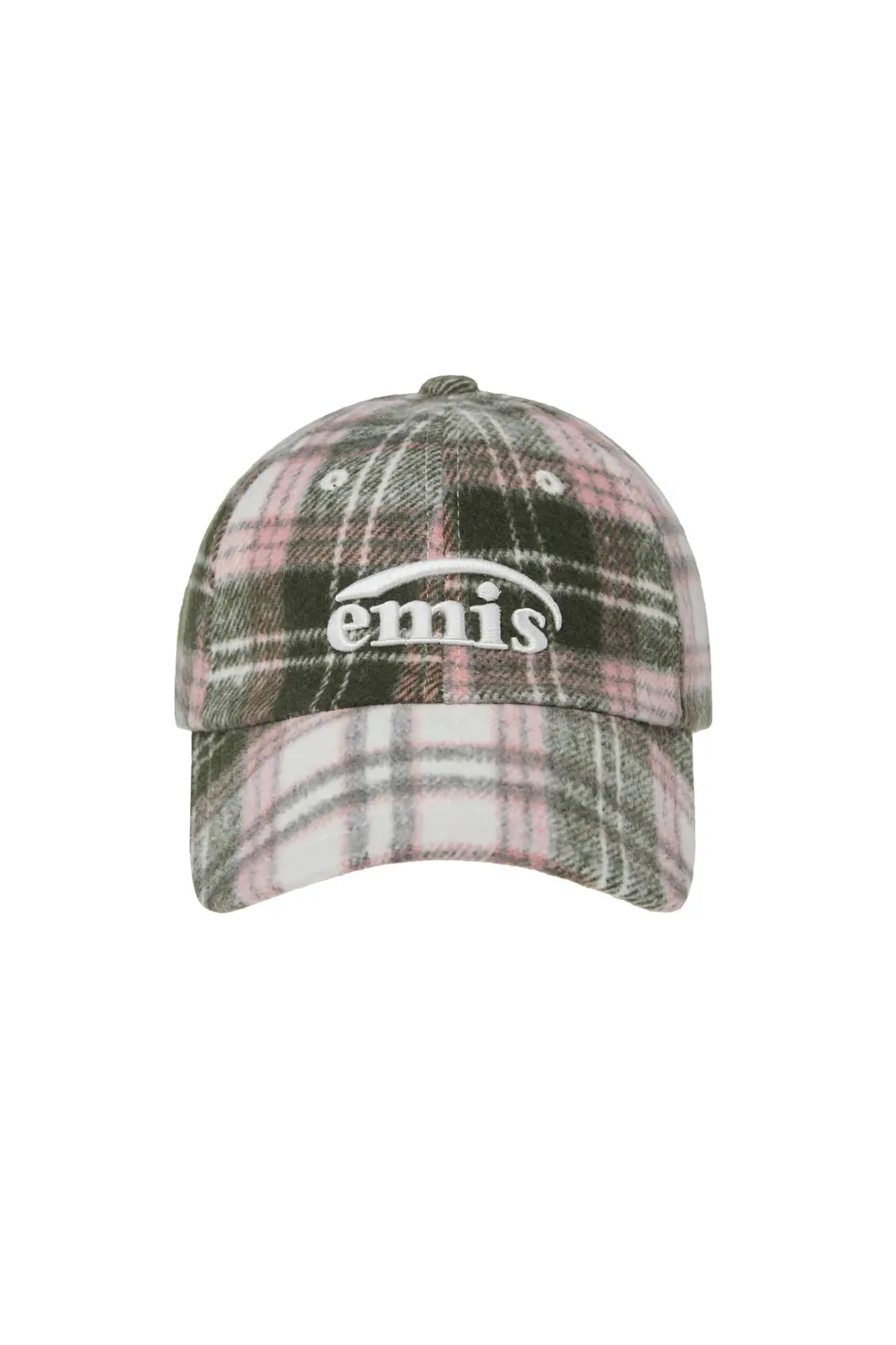 이미스 MULTI COLOR CHECK BALL CAP-PINK 상품 이미지 1