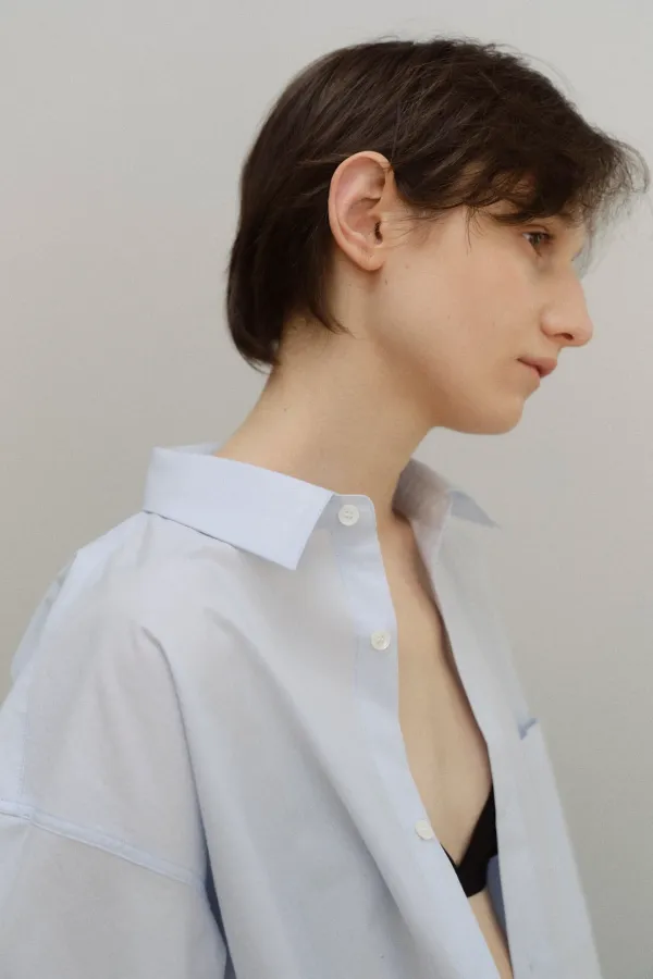 Loune shirt (Pastel blue)