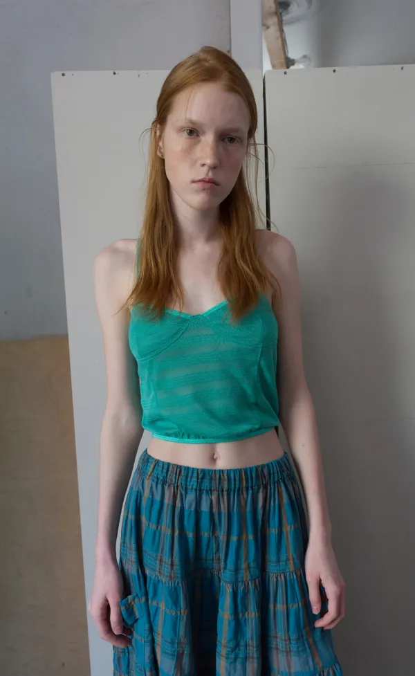 343. Dart Camisole _ Green