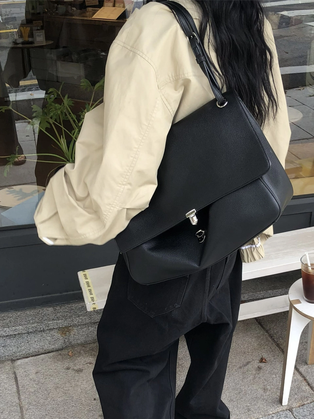 데누 HAWA Bag [Black] - DE NU 데누 상품 이미지 2
