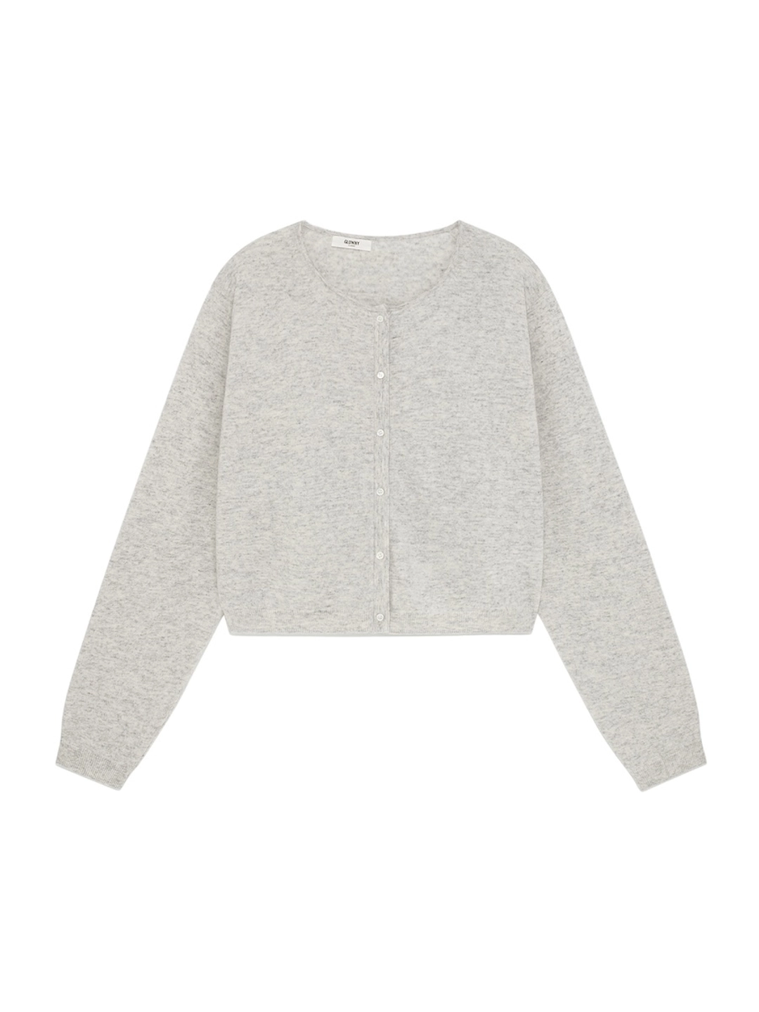 글로니 G CLASSIC LOOSE FIT CARDIGAN (GRAY) 상품 이미지 1