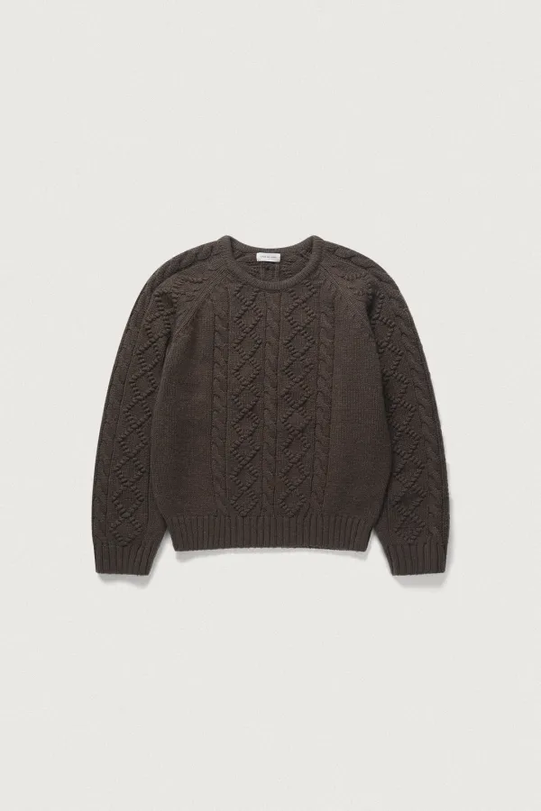 FORMULA SWEATER [ASH BROWN]