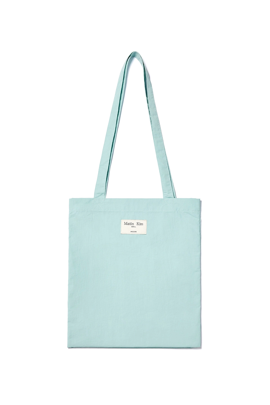 마뗑킴 MATIN LIGHT MINI ECOBAG IN LIGHT BLUE 상품 이미지 2