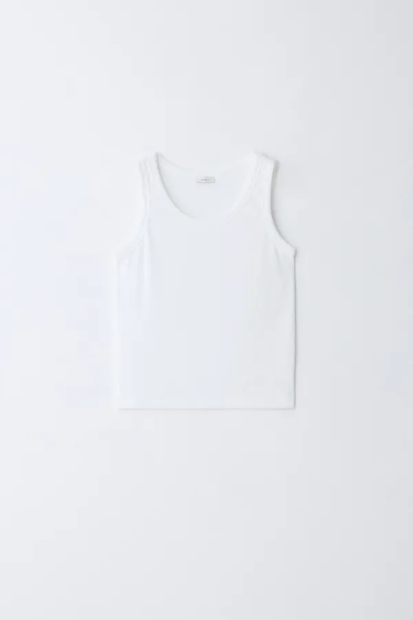 Basic Sleeveless_White