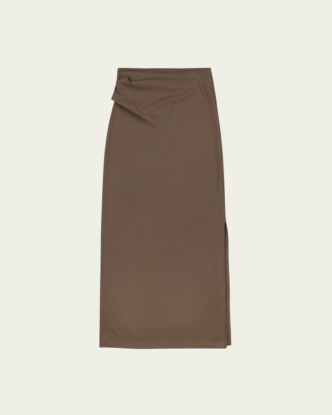 Riko Jersey Skirt - Brown