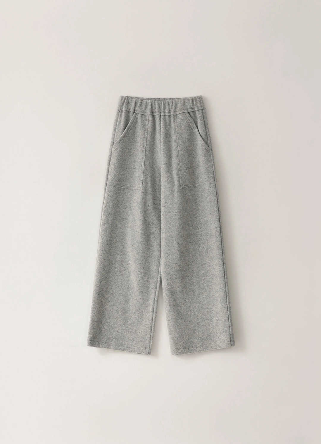 페블엠 2ND / Wool Cutting Banding Pants - Gray 상품 이미지 1