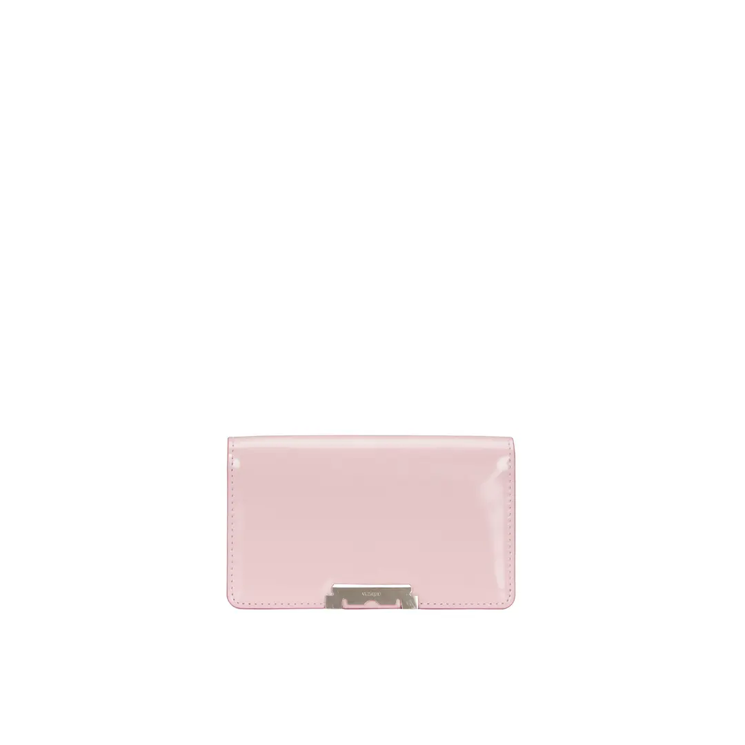분크 [아울렛] Perfec Crop Card Wallet (퍼펙 크롭 카드지갑) Pale Pink 상품 이미지 1