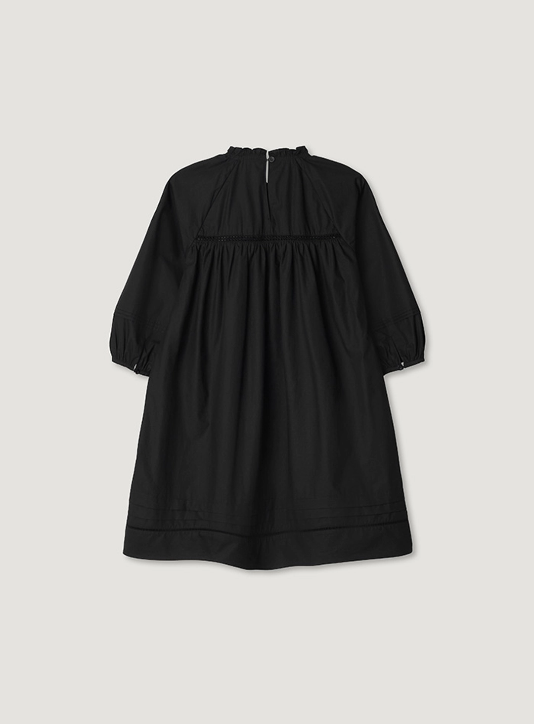 망고매니플리즈 TITTY SHIRRING ONE PIECE_BLACK 상품 이미지 1