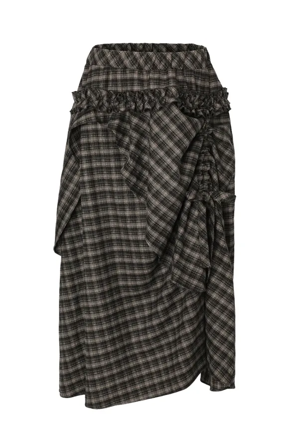 Tartan soup skirt