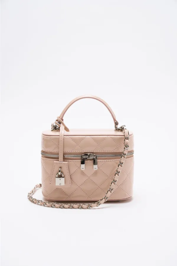 Vanity bag beige pink [12시 이전 결제 시 바로배송]