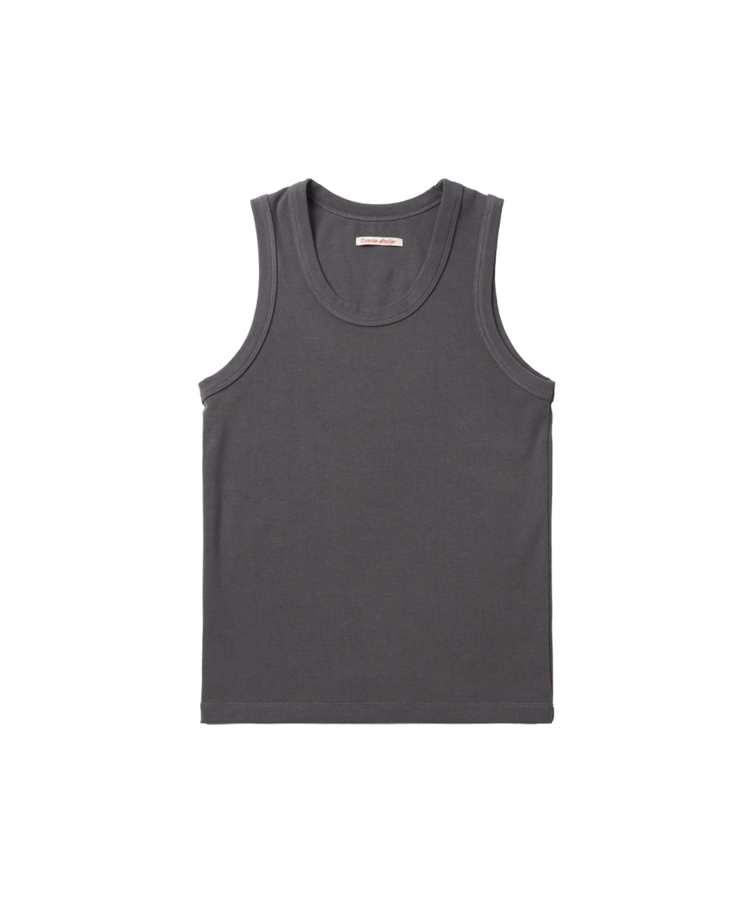 반원 아뜰리에 A3531 라운드 슬리브리스_Charcoal 상품 이미지 3