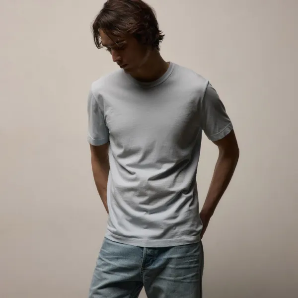Short Sleeve Crew Neck - Memory Pigment