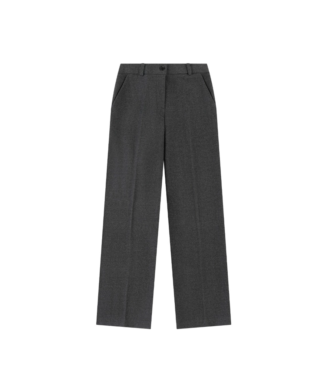 반원 아뜰리에 P3267 에센셜 와이드 슬랙스_Charcoal 상품 이미지 3