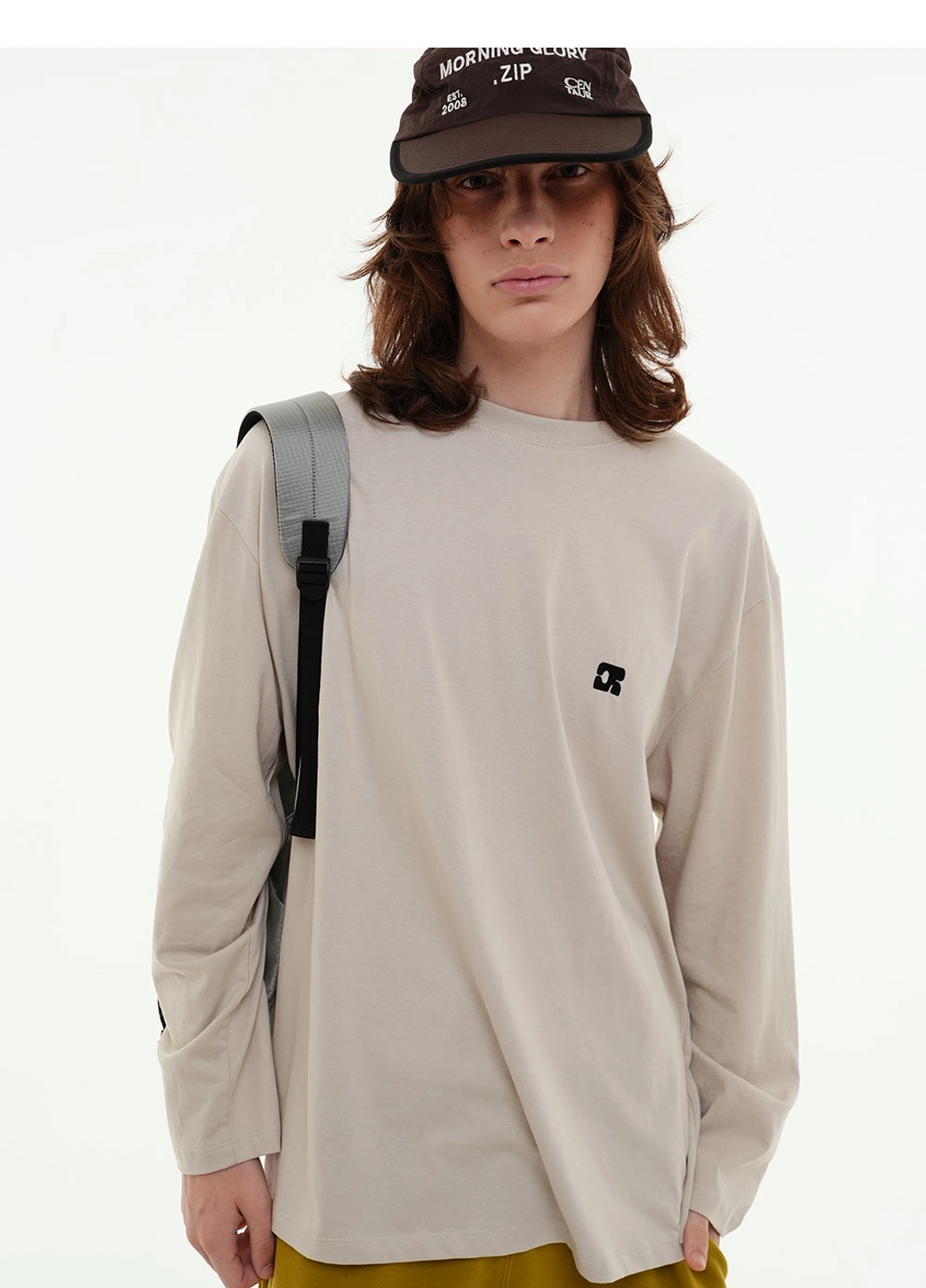 센토르 CENTAUR LONG SLEEVE T-SHIRT_GREY 상품 이미지 3