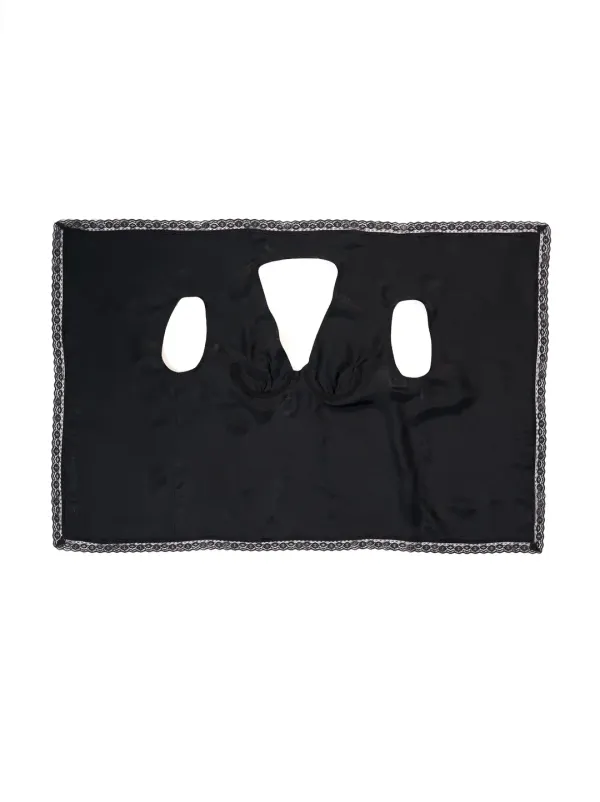 PS25 BLACK BRA POINT SQUARE TOP
