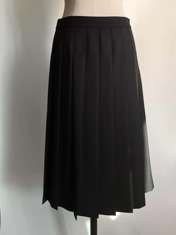 Carrie Pleated Skirt (black)