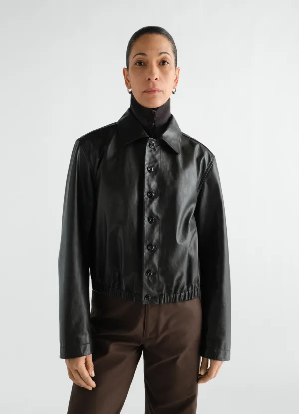 SOFT LEATHER BLOUSON