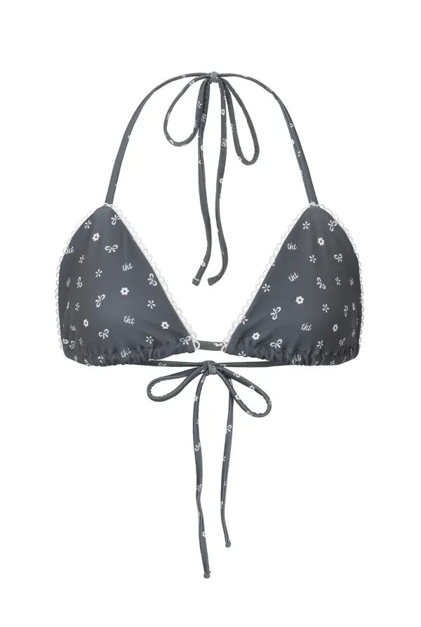 Yogurt triangle bikini