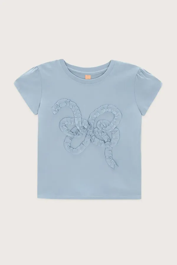 Butterfly Frill T-Shirts (Blue)