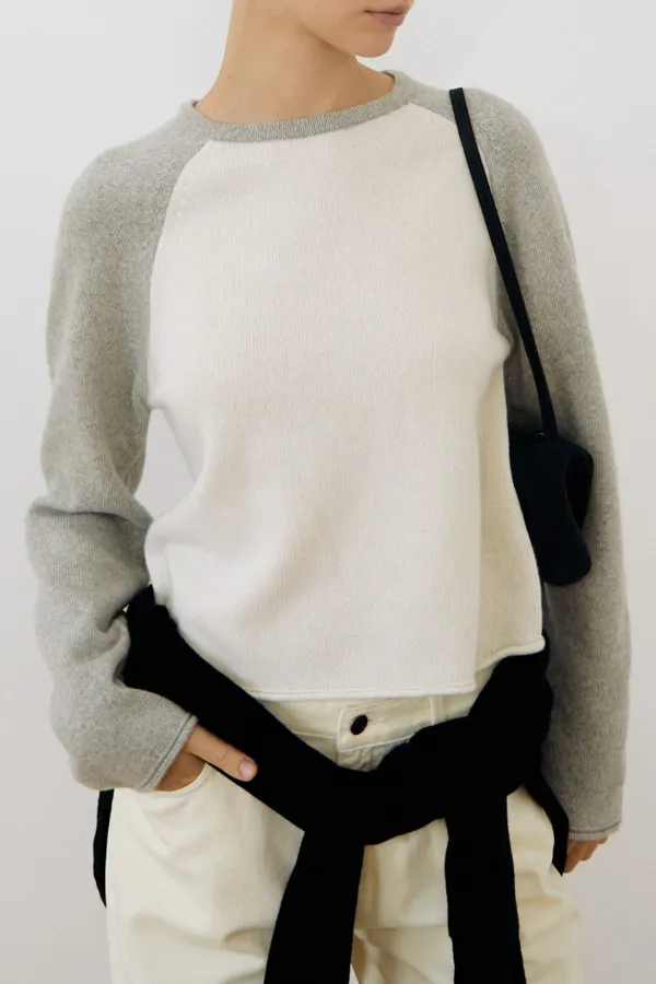 Holt Raglan Knit (Gray)
