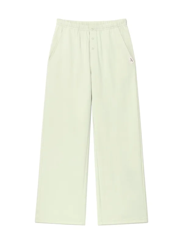G BUTTON FLY PANTS (PISTACHIO)