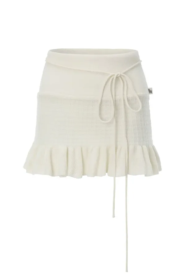 Mew knit skirt