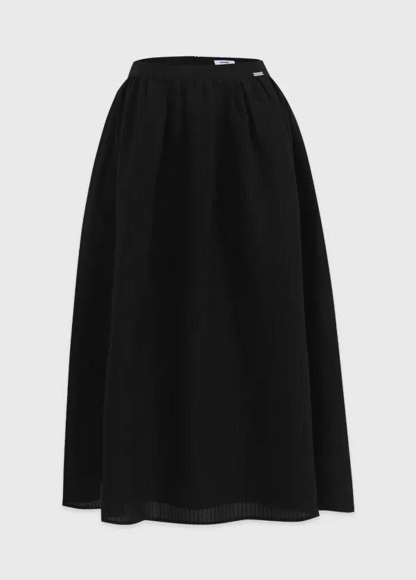  [25-36]  Emmett Stripe Pleats Skirt  에밋 스트라이프 플리츠 스커트 (봄-여름-가을-데일리룩-여행룩-데이트룩-나들이룩-이지웨어-러블리-스트라이프-플리츠-빅사이즈-자체제작) 
