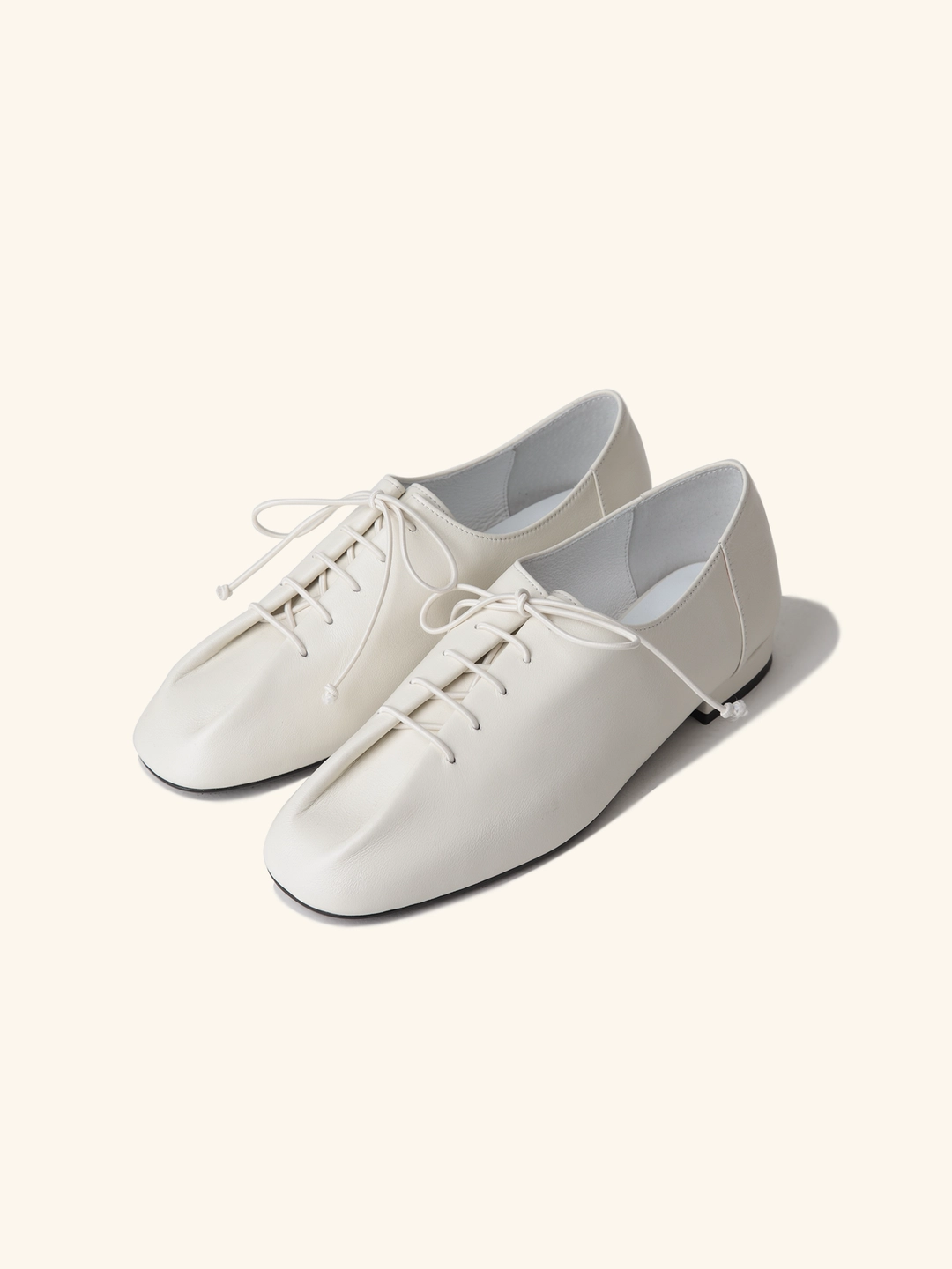 러브듀이 SOFT FOLD derby / 아이보리 상품 이미지 1