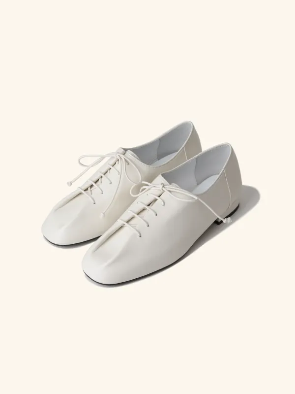 SOFT FOLD derby / 아이보리