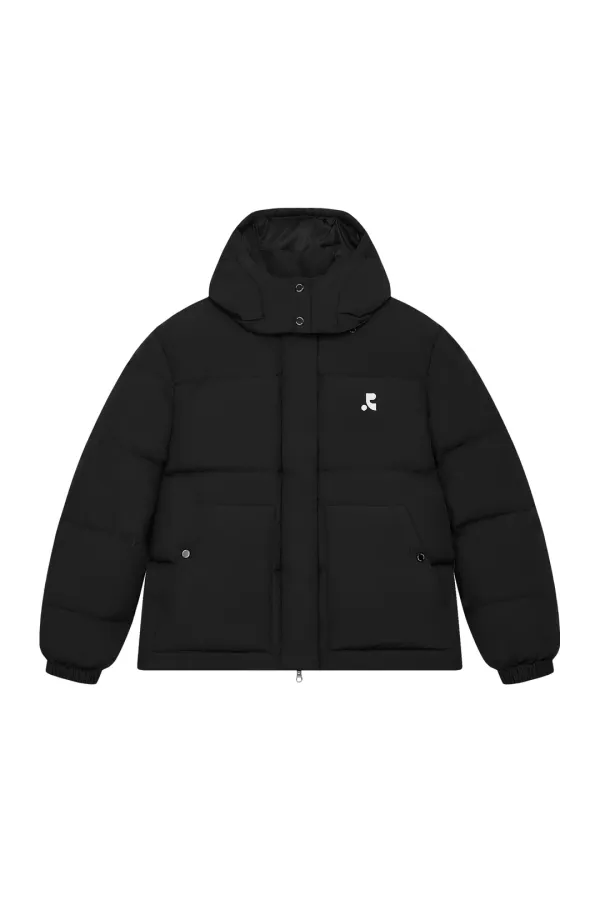 (10/16 예약발송) DETACHABLE HOOD DOWN JACKET - BLACK