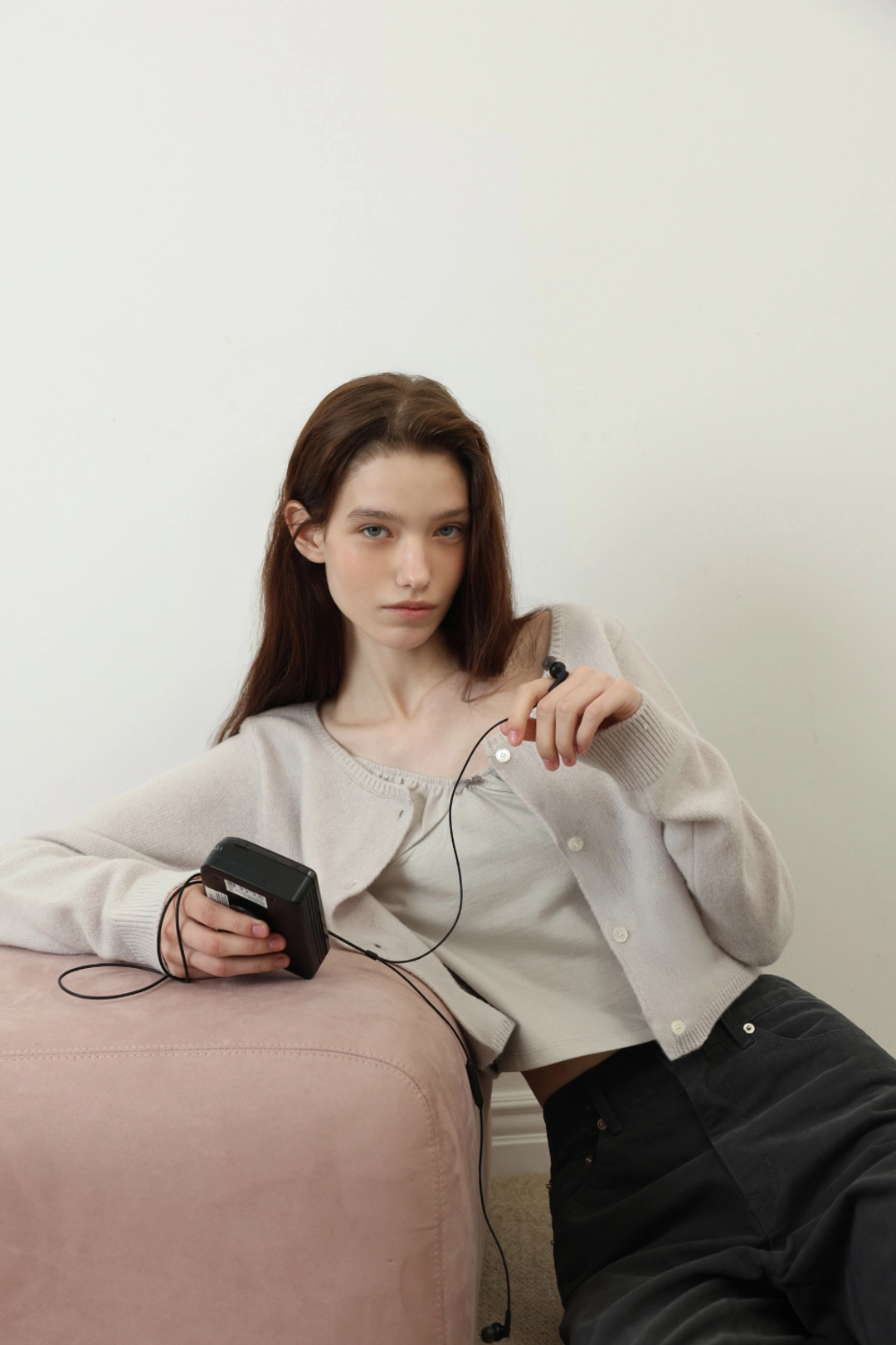 르베인 Elren Cardigan(Lilac) 상품 이미지 1