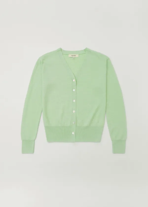CHIXLABEL H 릴리아 린넨 니트 가디건