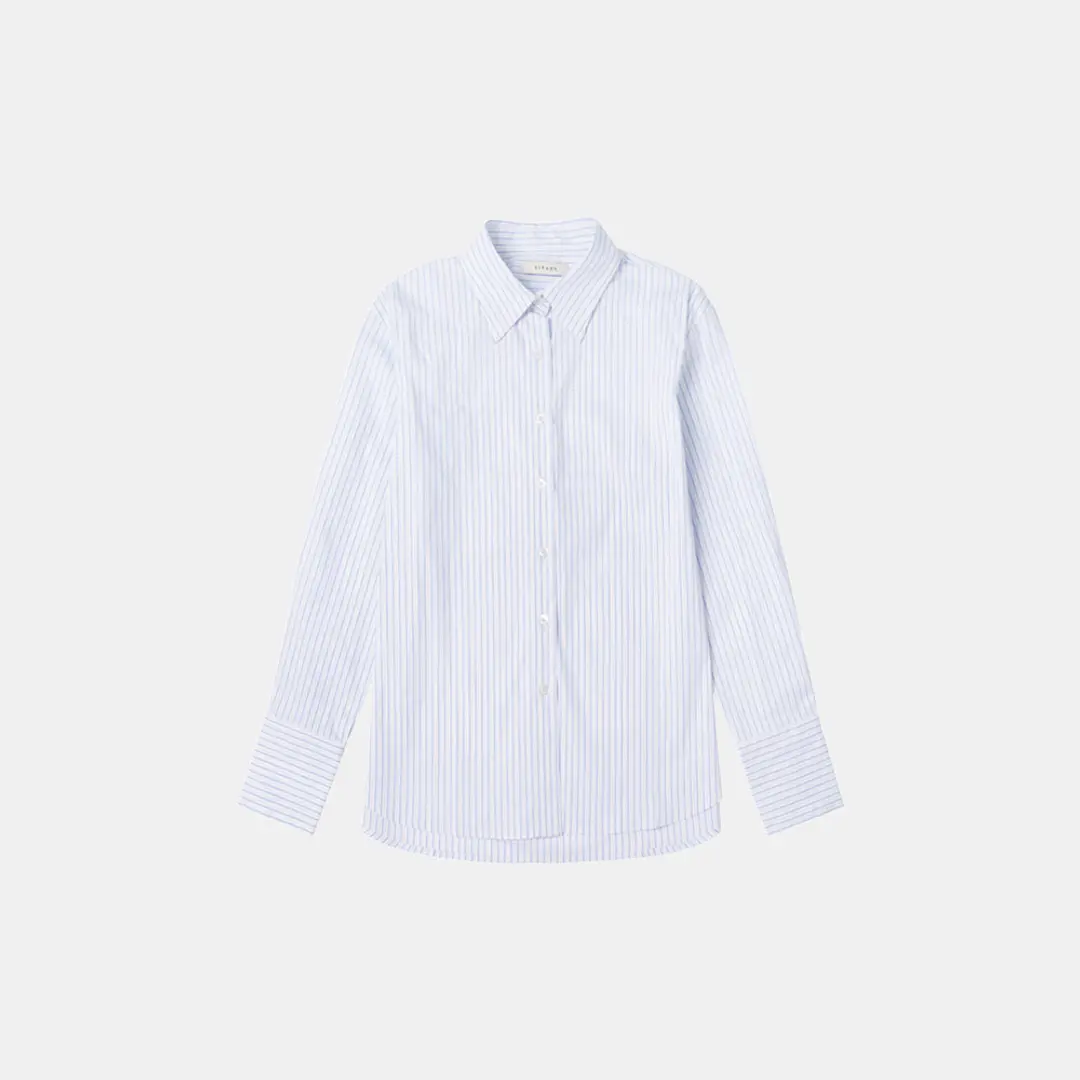 시야쥬 SITP5162 루즈핏 포멀 ST 셔츠_Multi blue ST 상품 이미지 2