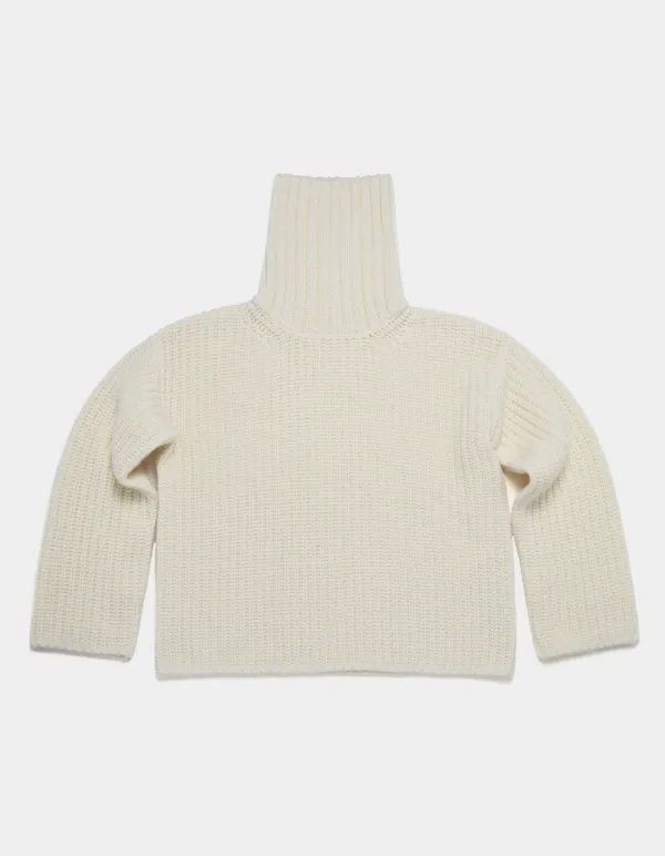 Verity Turtleneck Pullover (Vanilla)
