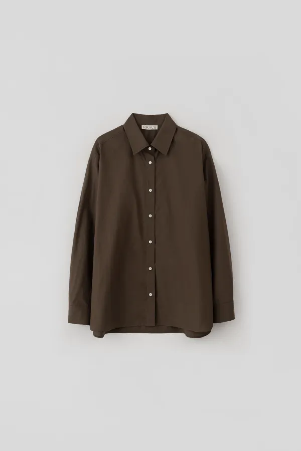 Essential Shirt_Brown