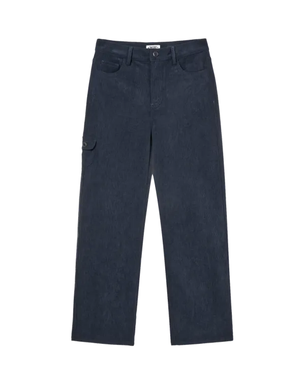 ROUND POCKET CORDUROY PANTS [NAVY]