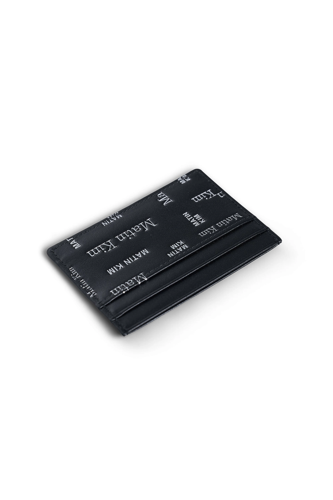 마뗑킴 MATIN ALL-OVER LOGO CARD WALLET IN BLACK 상품 이미지 2