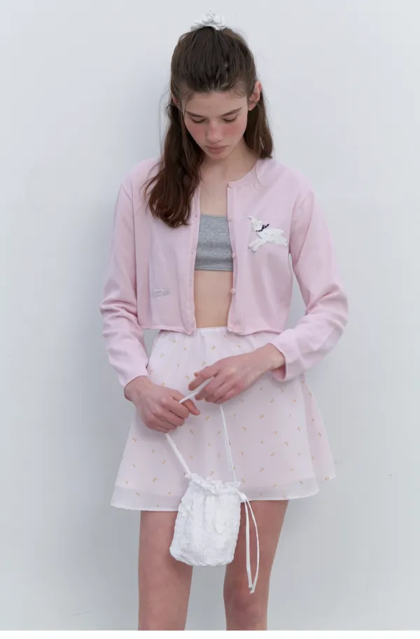 Pip Flower Skirt (Pink)