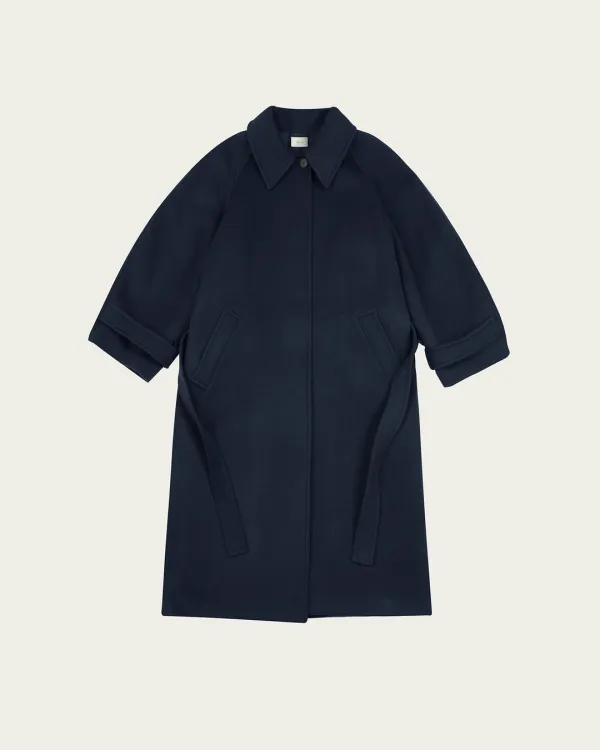 Caben Coat - Navy