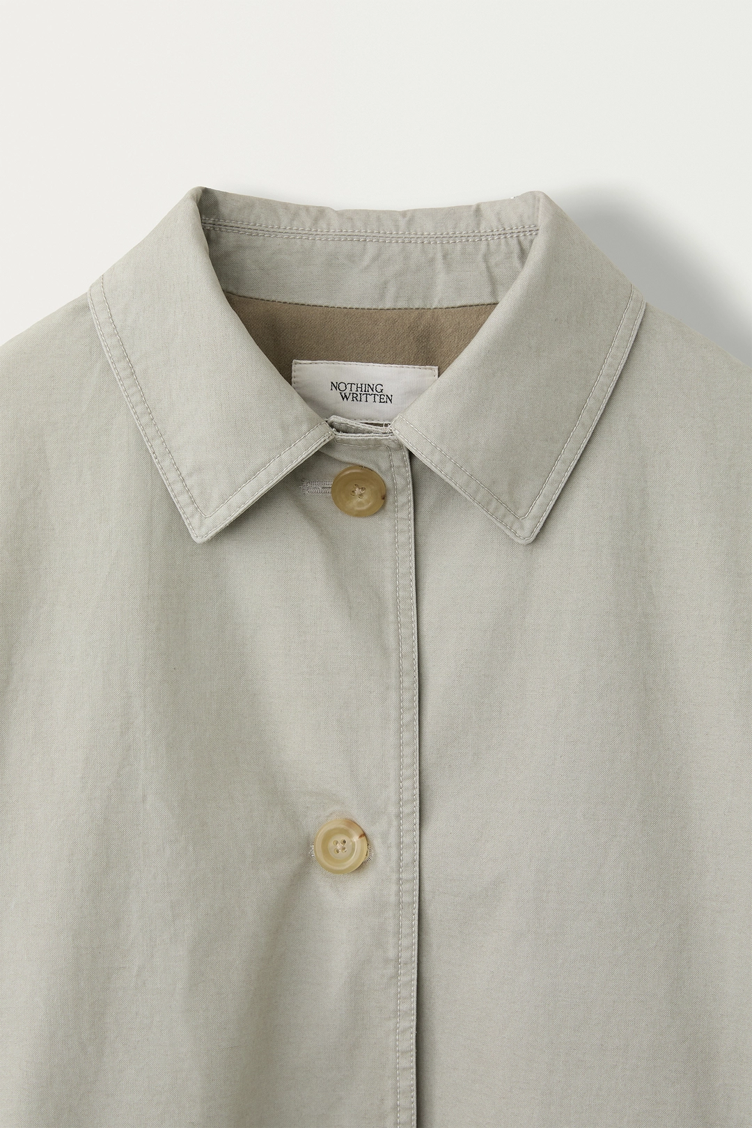 낫띵리튼 2ND / Field note jacket (Sage gray) 상품 이미지 2