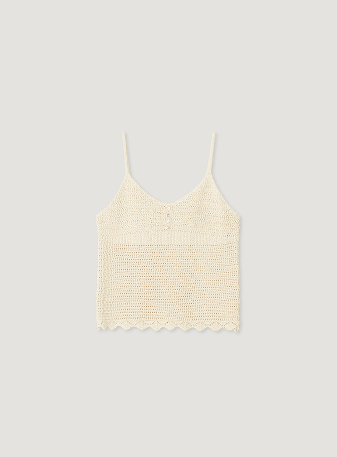 망고매니플리즈 SAHARA KNIT BUSTIER_NATURAL 상품 이미지 1